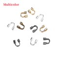 thumbnail image 1 of 30-100 Uds 4,5x4mm protectores de alambre protectores de alambre protectores bucles accesorios en forma de U cierres conector para fabricación de joyas Tan Jianjun unisex, 1 of 2