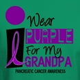 thumbnail image 3 of CafePress - I Wear Purple For My Grandpa 9 PC Dark T Shirt - Men's Classic Graphic Cotton T-Shirt, 3 of 4