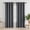 Dark Gray, variant on Blackout Curtains, 52 x 84 inch Black Curtain Single Panel, Thermal Insulated Room Darkening Curtains for Bedroom, Privacy Protection
