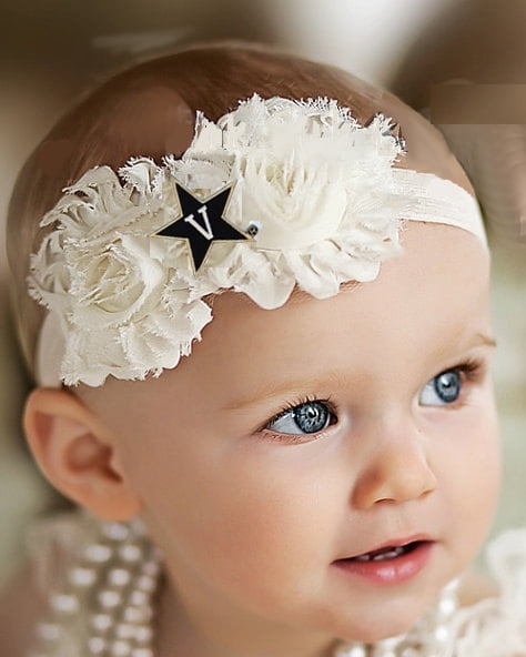 40 PCS Baby Girl Toddler Kids Shabby Flower Headband Hair Bow Band Headwear J40