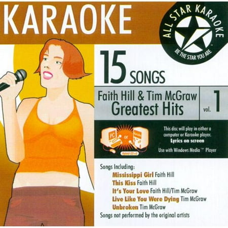 All Star Karaoke: Faith Hill & Tim McGraw Greatest Hits, Vol.1