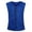 hgg399-Blue, variant on Men's Solid Color Retro Casual Drawstring Waist Vest Stylish Sleeveless Top Versatile Daily Wear Layered Activewear Classic Vest