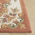 thumbnail image 4 of SAFAVIEH Aubusson Albus Medallion Area Rug, Peach/Ivory, 5' x 8', 4 of 11