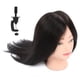 thumbnail image 5 of Cabeza de Maniquí de pelo Real práctica peluquería cabeza de entrenamiento maniquí muñeca de cosmetología, 5 of 12