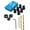 14Pcs, variant on Pocket Hole Screw Jig Dowel Drill Guide Woodworking Locator with Drill Bits Woodworking Clamp