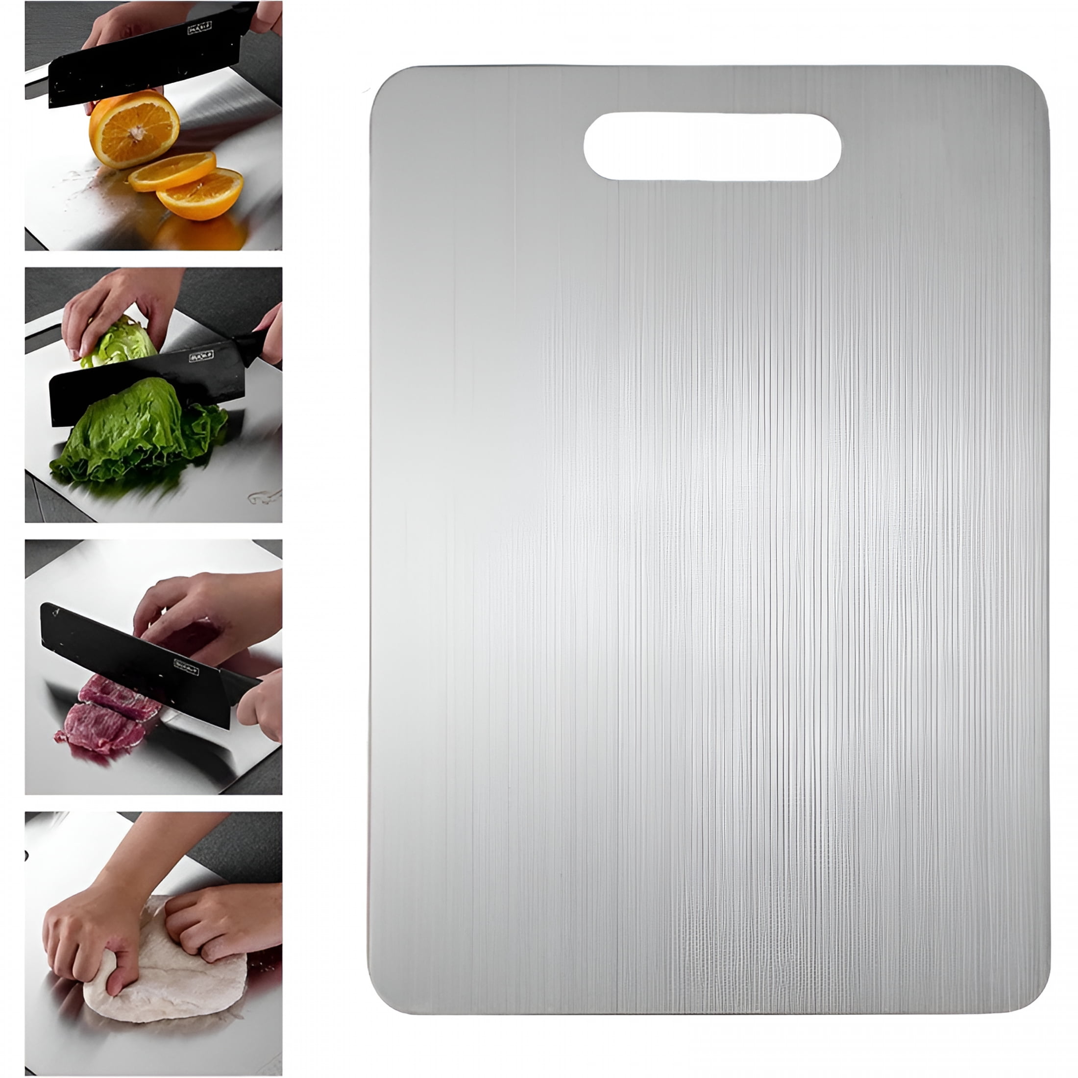 ACDANC 2026 New Cutting Board,Titanium Cutting Board for Kitchen for Home,Restaurant,Picnic Double-Sided Pure Cut for Meat,Vegetables & Fruit,Cutting Mat,Easy to Store (15.3 X 9 In)