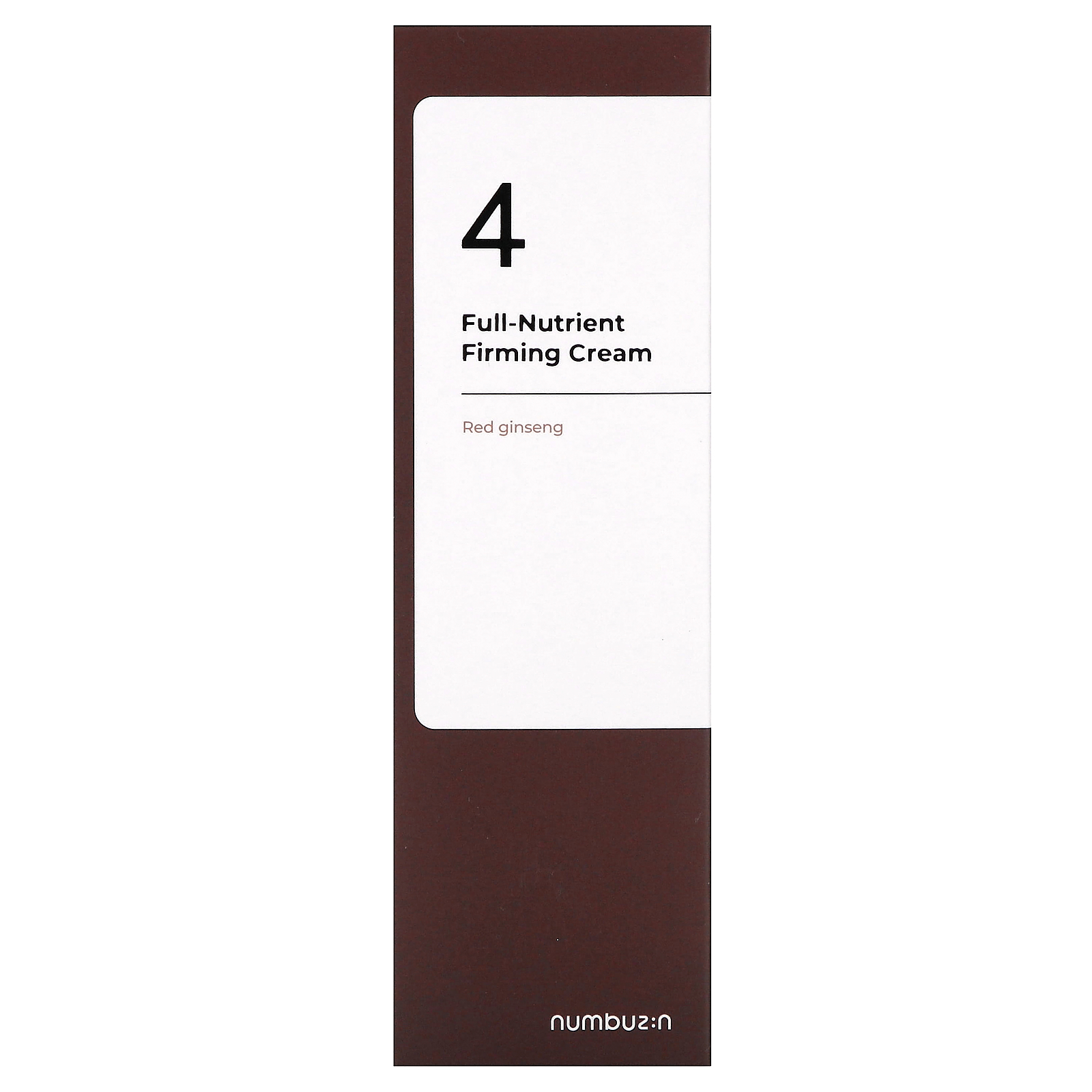 Numbuzin No.4 Full-Nutrient Firming Cream, Red Ginseng, 2.02 fl oz (60 ml) - image 2 of 2