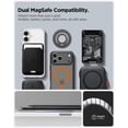 thumbnail image 3 of Soporte para Teléfono MagSafe Spigen Dual Pop MagFit iPhone Gris, 3 of 7
