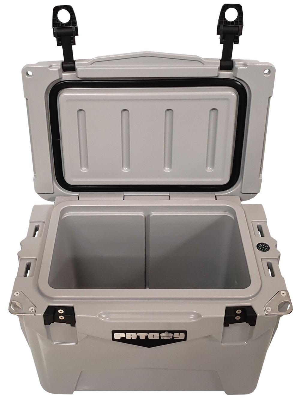 Fatboy 20 Quart Roto Molded Hard Sided Cooler Gray