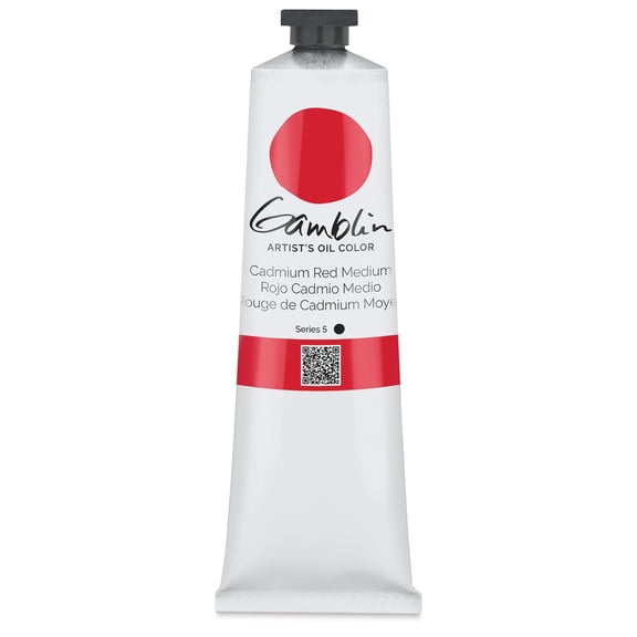 Gamblin Artist Oil 150Ml Cadmium Red Med