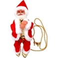 thumbnail image 2 of Climbing Santa Claus Christmas Ornament Decoration Gift, Climbs Up and Down, Battery Operated Climbing Santa with Light Outdoor Decoration Christmas Yard Signs Christmas, 2 of 6