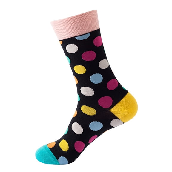 Willtoo Women’s Casual Cotton Crew Socks – Colorful and Comfortable Fun Patterns for Women