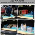 thumbnail image 3 of HUISEFOR Beach Palm Tree Car Trunk Mat 29" x 39" Anti Slip All Weather Trunk Protection Cargo Liner Easy To Clean Universal Fit for Most Cars SUV, 3 of 7