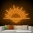 thumbnail image 5 of Handmadetneonsign Sun Neon Sign, Sun Shine Wall Art Decor, House Wall Decor, Sunrise Neon Light 60027, 5 of 5
