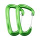 thumbnail image 3 of 6 Mosquetones de Aluminio 7075 Ultra Resistentes 12KN - Ideal para Camping, Senderismo y Hamacas - Incluye Colores Negro, Verde, Azul, Plateado y Naranja - Pack de 6 Unidades, 3 of 6