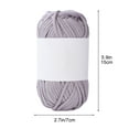 thumbnail image 3 of KQJQS 50g T-Shirt Yarn Spaghetti Yarn Elastic Fabric Crochet Cloth Yarn for Bag Basket Shoes, 3 of 6