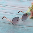 thumbnail image 2 of Gafas de sol Sunnimix Vintage Hippy de Montura para Blythe gris 1/6, 2 of 8