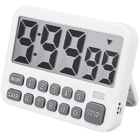 

Digital Kitchen Timer Display Timer Count Up/Down Timer with Digits Directly Input Loud Alarm