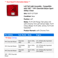 thumbnail image 2 of Left Tail Light Assembly - Compatible with 1987 - 1991 Chevy Blazer Sport Utility 2-Door 1988 1989 1990, 2 of 2