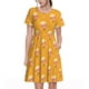thumbnail image 1 of Disketp Cute Popcorn para Vestido de Manga Corta para Mujeres, Vestidos de Verano para Mujeres, Casual y Holgado para la Playa, 1 of 6