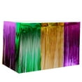 thumbnail image 4 of OUNONA 1 Set Gold Table Skirt Plastic Material For Ball Event Photo Prop 270x75cm, 4 of 8