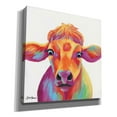 thumbnail image 2 of Epic Graffiti 'Cheery Cow' by Britt Hallowell, Canvas Wall Art, 12"x12", 2 of 3
