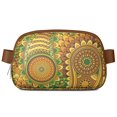 thumbnail image 1 of Geometric Mandala Design Crossbody Bag Spacious Multi-Pocket Work Tote for Professionals, 1 of 4