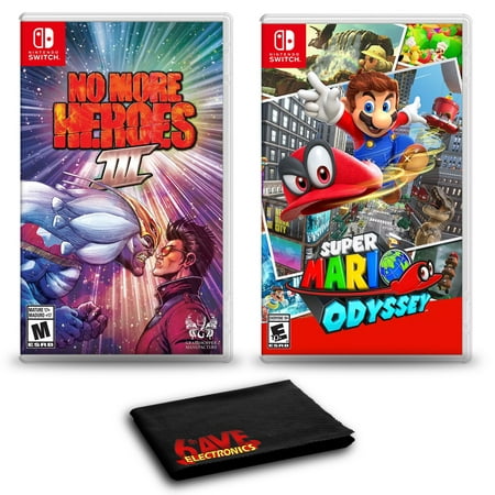 No More Heroes 3 Bundle with Super Mario Odyssey - Nintendo Switch