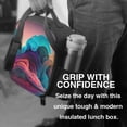 thumbnail image 6 of Lsque Colorful Surreal Landscape Lunch Bag Lunch Box for Women Men Reusable Insulated Lunch Tote Bag,Leakproof Thermal Cooler Sack Food Handbags Case High Capacity, 6 of 9