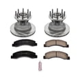 thumbnail image 3 of Power Stop Front Stock Replacement Brake Pad and Rotor Kit KOE6383, 3 of 8