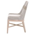 thumbnail image 4 of Essentials For Living Woven Fabric Outdoor Dining Chair - Gray  (Set of 2), 4 of 15
