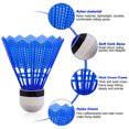 thumbnail image 3 of Hytrove 12Pcs Plastic Shuttlecocks with Thick Solid Crown Frame for Steady Badminton Training, 3 of 7