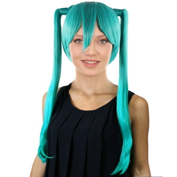HPO Vocaloid Women’s Wig | Long Cosplay Wig | Teen and Adult Age Group | Breathable Capless Cap | For Any Gender