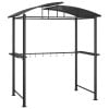 thumbnail image 7 of vidaXL BBQ Gazebo Anthracite Steel Large Seats Many BBQ Gazebo 82.7"x44.9"x90.6", 7 of 7