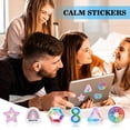 thumbnail image 1 of Vaidha 6-pack Pressure Reducing Stickers For Students' Anxiety Sensory Stickers, Strip Texture Stickers, Sensory Items Fingertip Stickers, 1 of 2