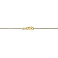 thumbnail image 4 of 14K Yellow Gold .75mm Solid Polished Cable Chain Necklace Size 24, 4 of 7