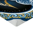 thumbnail image 2 of Ambesonne Zodiac Fitted Sheet, Astrology Aries Sign, Twin XL Size, Multicolor, 2 of 3