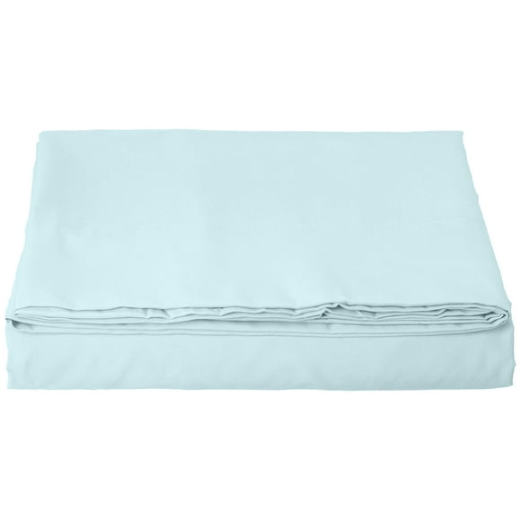 Luxury Flat Sheet on Elegant Comfort Wrinkle-Free 1500 Premier Hotel Quality 1-Piece Flat Sheet Queen Size Aqua