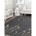 thumbnail image 1 of Rugsotic Carpets USK00509T1431C8 8 x 8 ft. Hand Tufted Wool Floral Area Rug - Grey White, 1 of 1