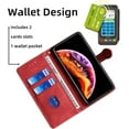 Flip Wallet Bracket Vintage Leather Phone Case for Samsung Galaxy S23