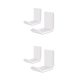 thumbnail image 2 of Toystoory Soporte para auriculares de 2 piezas Gancho adhesivo fuerte pequeño Auriculares para juegos Estructura estable duradera Escritorio con Blanco 2piezas, 2 of 6