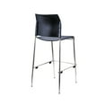 thumbnail image 4 of National Public Seating Cafetorium Bar Stool, Plastic Seat, Navy, 4 of 4