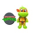thumbnail image 3 of Teenage Mutant Ninja Turtles Michaelangelo Stuffed Plush Toy 8", 3 of 4
