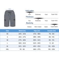 thumbnail image 6 of Mapamyumco Women's Hiking Cargo Shorts Ultra Stretch Quick Dry Lightweight for Camping Travel Golf with Zipper Pockets Gray M, 6 of 6