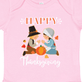 thumbnail image 4 of Inktastic Happy Thanksgiving Christian Pilgrims Holiday Boys or Girls Baby Bodysuit, 4 of 5