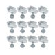 thumbnail image 1 of 12 Uds cerradura de ventana herrajes para puertas ventana de vidrio cerradura de ventana de Metal multiusos cerraduras de puerta de seguridad para dor un solo agujero, 1 of 8