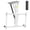 White, variant on Electric Motorized Flip Down Pitched Roof Ceiling TV Mount for 32" to 70" Screen