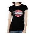 thumbnail image 1 of California Sun Surf Fun T-Shirt à Manches Courtes pour Femmes - Noir - 2TG, 1 of 1