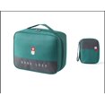 thumbnail image 1 of 2 botiquines de primeros auxilios vacíos de color verde, kit de emergencia para viajes, caja de almacenamiento portátil para medicamentos familiares, estuches de almacenamiento para el hogar, viajes y, 1 of 5