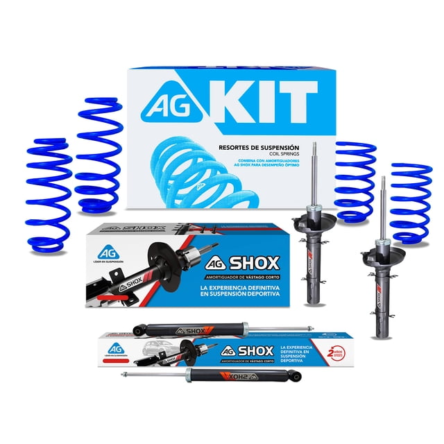 Kit Deportivo AG para Auto Completo para Volkswagen Golf A4 1999 a 2005 8 Piezas Nuevos
